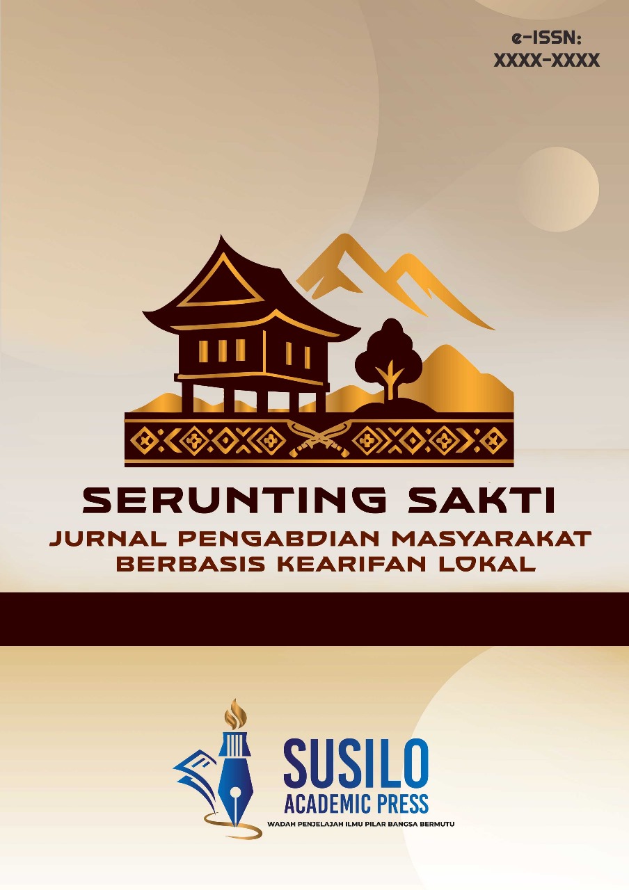 					View Vol. 1 No. 2 (2026): SERUNTING SAKTI: Jurnal Pengabdian Masyarakat Berbasis Kearifan Lokal
				